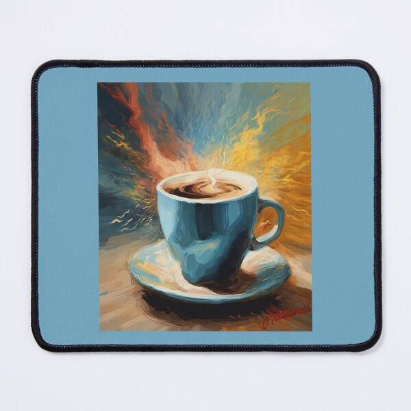 Item preview, "Coffee Cup Explosion: Energizing Break" designed and sold by Artisticanvas.