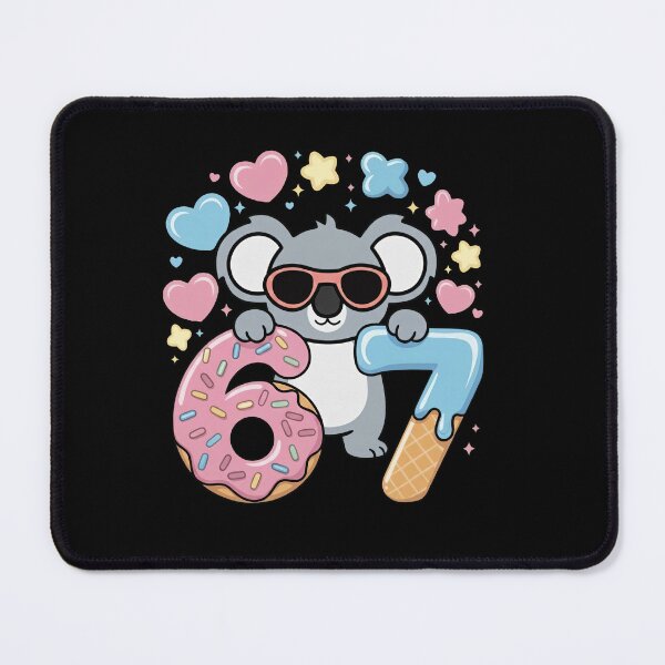 Item preview, Cool Koala 67 Six Seven Donut Ice Cream Design designed and sold by LashondaGreen89.