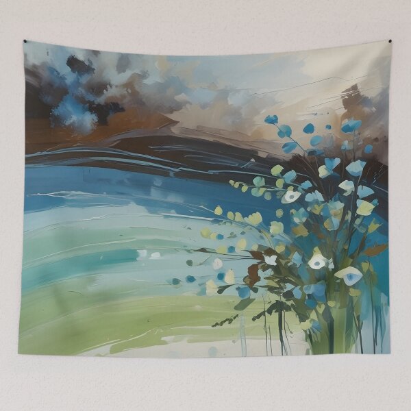 Item preview, Wildflower Bouquet Expressionist Abstract designed and sold by Eclectic Monkey.
