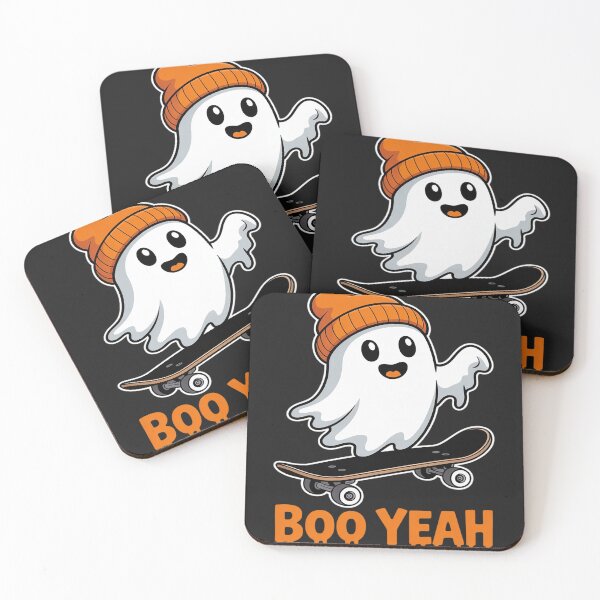Item preview, Boo Yeah Skateboard Ghost designed and sold by tkhrbika.