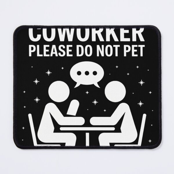 Item preview, Emotional Support Coworker Joke designed and sold by daillotadlboxmu.