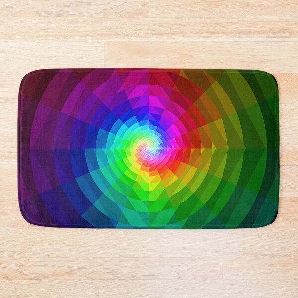 Item preview, Geometric Layout In Multi Color, Geometric Abstraction, Fibonacci, Abstract Art designed and sold by DDJust4U.