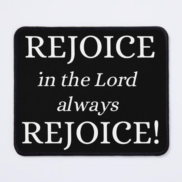 Item preview, White version of Rejoice! (2) designed and sold by LoveGraceValor.