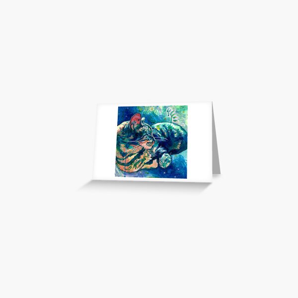 Kitty Magic Greeting Card