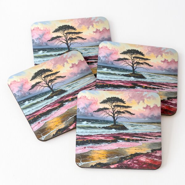Item preview, The Lone Tree at the Edge of the Tide designed and sold by olusion.