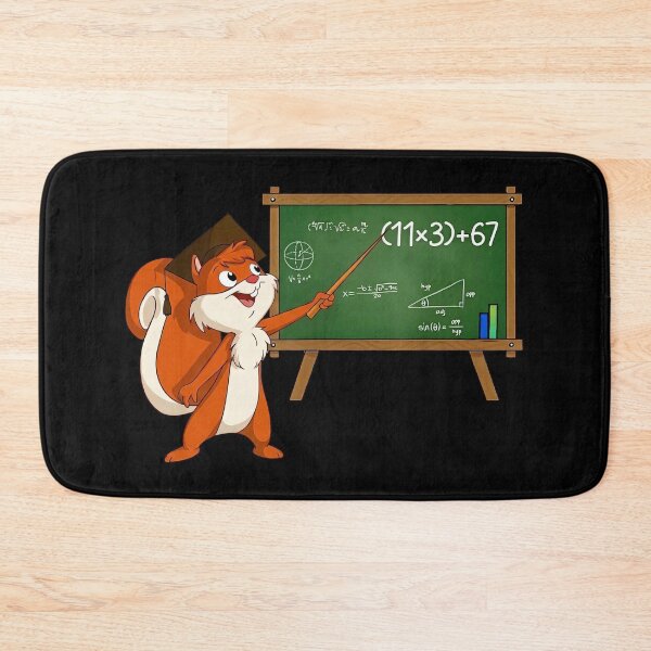 Item preview, Cute Professor Squirrel 67 Six Seven Teaching Math designed and sold by LashondaGreen89.