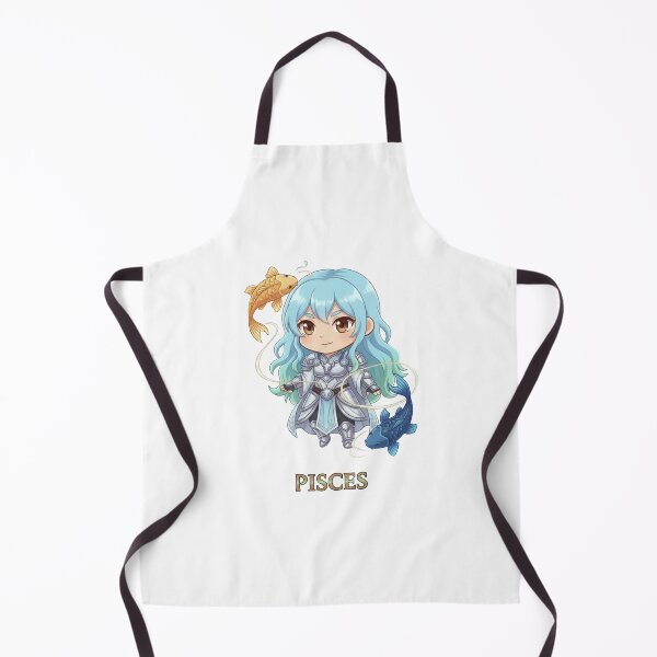 Item preview, Pisces Zodiac Dreamy Mystic - Cute Chibi Art designed and sold by WildWeave.