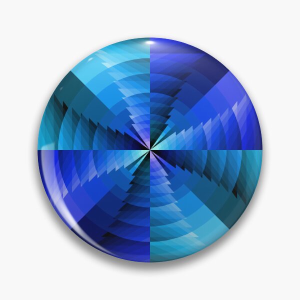 Item preview, Asymmetric Layout in Blue, Geometric Abstraction designed and sold by DDJust4U.