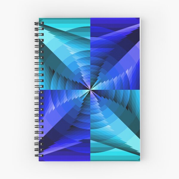 Item preview, Asymmetric Layout in Blue, Geometric Abstraction designed and sold by DDJust4U.
