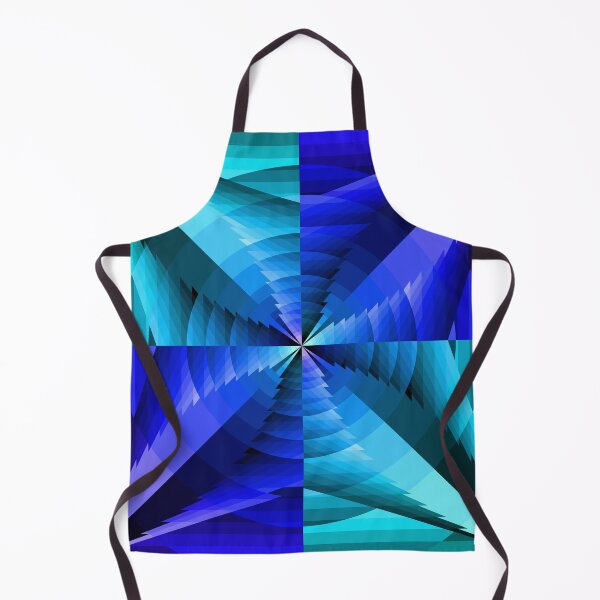 Item preview, Asymmetric Layout in Blue, Geometric Abstraction designed and sold by DDJust4U.
