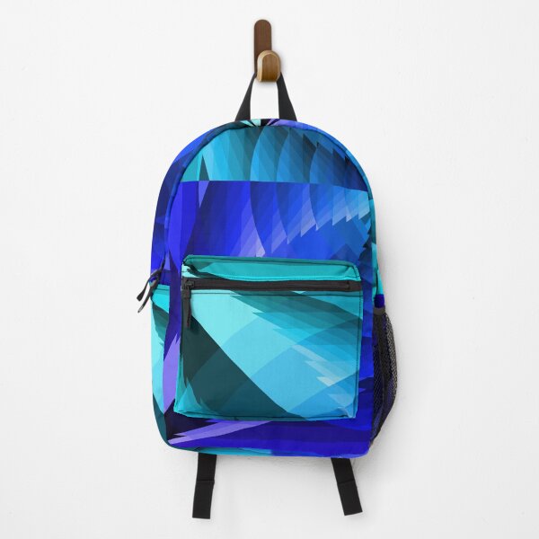 Item preview, Asymmetric Layout in Blue, Geometric Abstraction designed and sold by DDJust4U.