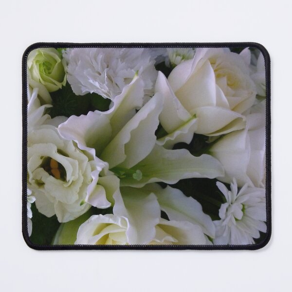 Item preview, White Flowers designed and sold by ikat1908.