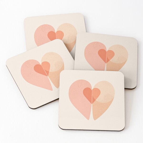 Item preview, Centered Soul: Minimalist Radiant Heart Abstract Art designed and sold by Cozyartsss.