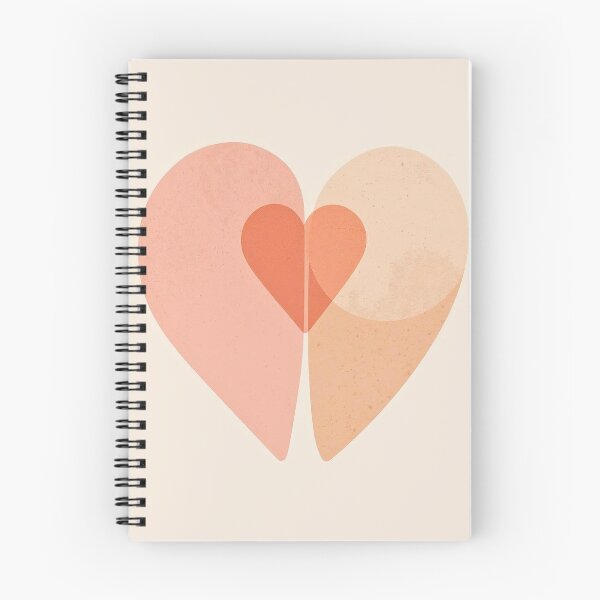Item preview, Centered Soul: Minimalist Radiant Heart Abstract Art designed and sold by Cozyartsss.