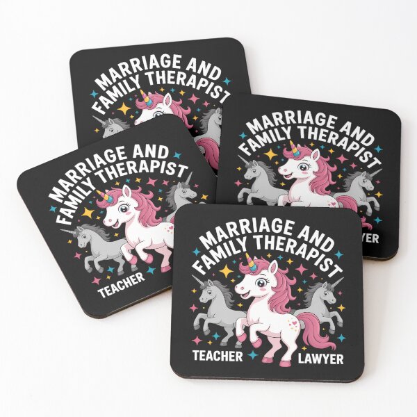 Item preview, Family Therapist Unicorns designed and sold by isatnelkaitio.