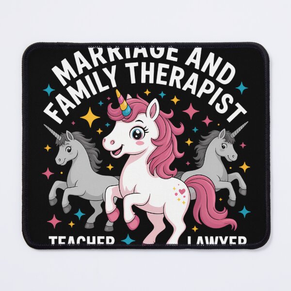 Item preview, Family Therapist Unicorns designed and sold by isatnelkaitio.