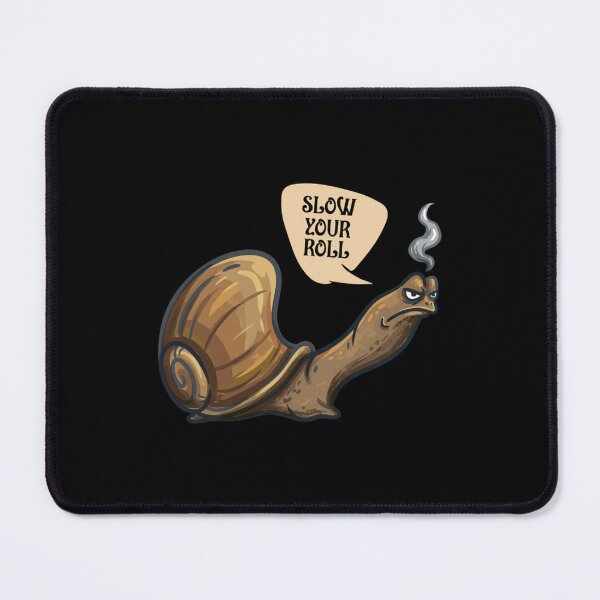 Item preview, Slow Your Roll Grumpy Snail designed and sold by ShirtsnSweaters.