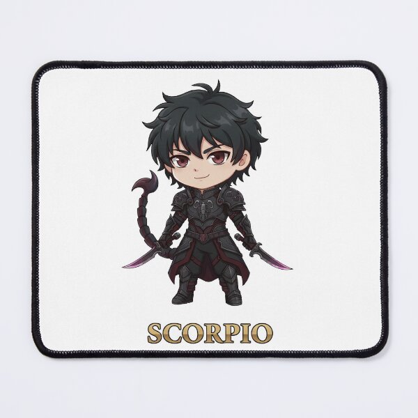 Item preview, Scorpio Zodiac Shadow Assassin - Cute Chibi Art designed and sold by WildWeave.