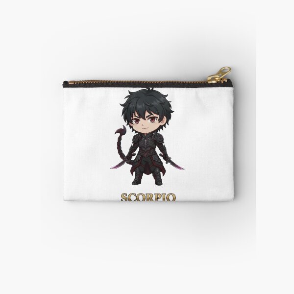 Item preview, Scorpio Zodiac Shadow Assassin - Cute Chibi Art designed and sold by WildWeave.