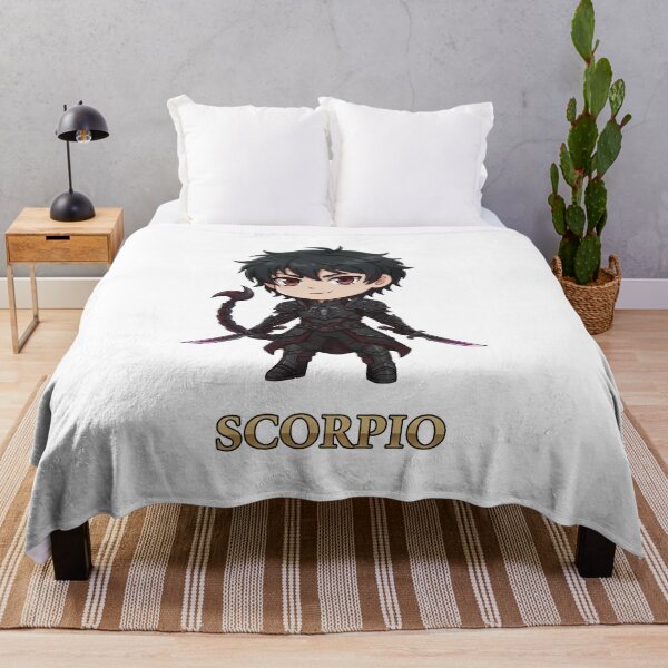 Item preview, Scorpio Zodiac Shadow Assassin - Cute Chibi Art designed and sold by WildWeave.