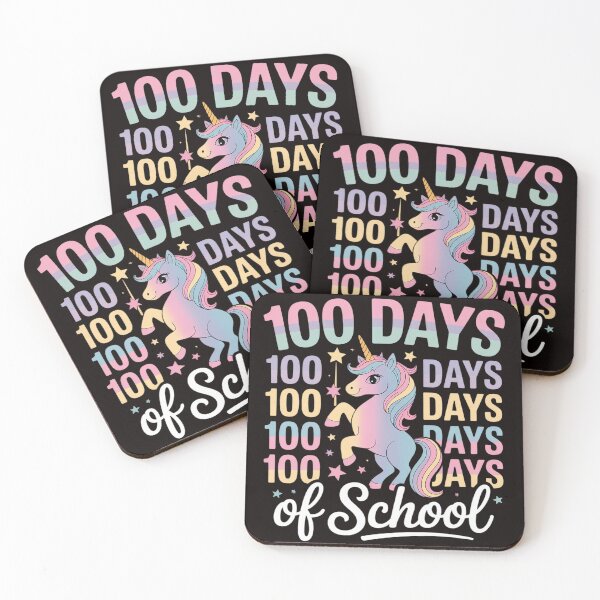 Item preview, 100 Days of School Unicorn Girls 100th Day of School Teacher designed and sold by RONALPARAD.