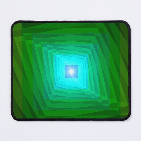 Item preview, Infinite Path, Geometric Abstraction, Green, Abstract Art designed and sold by DDJust4U.