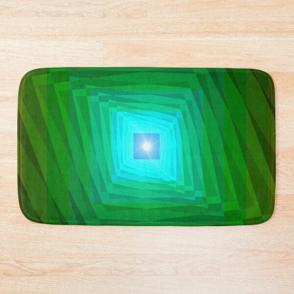 Item preview, Infinite Path, Geometric Abstraction, Green, Abstract Art designed and sold by DDJust4U.