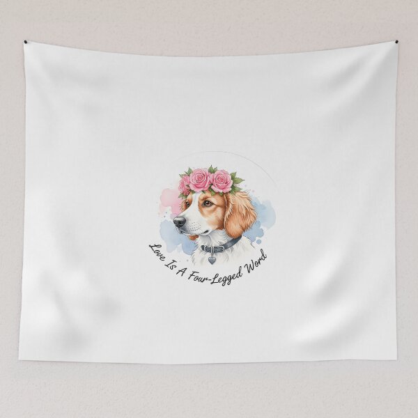 Item preview, Love for dogs Sticker Sumi-e Ukiyo-e Watersplash ink Art designed and sold by blacksealstudio.