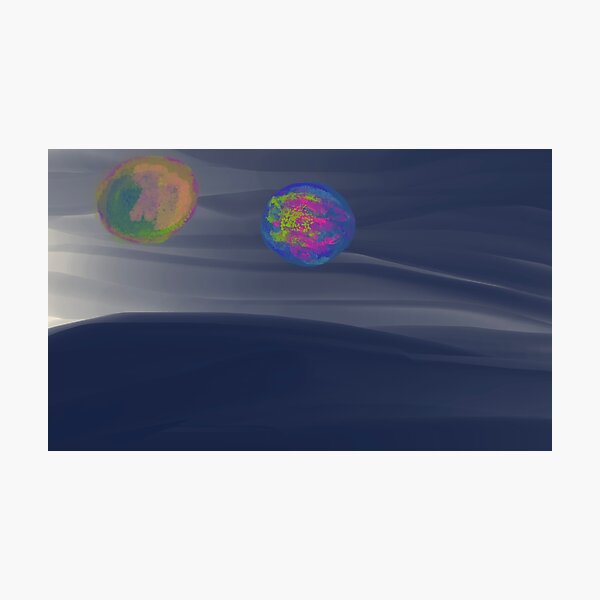 Item preview, Two Planets by ElitebyElise designed and sold by ElitebyElise.