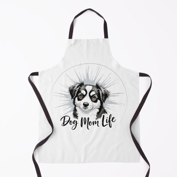 Item preview, Dog Mom Life Sticker Sumi-e Ukiyo-e Watersplash ink Art designed and sold by blacksealstudio.