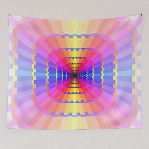 Item preview, Geometric Layout In Multi Color, Geometric Abstraction, Abstract Art designed and sold by DDJust4U.