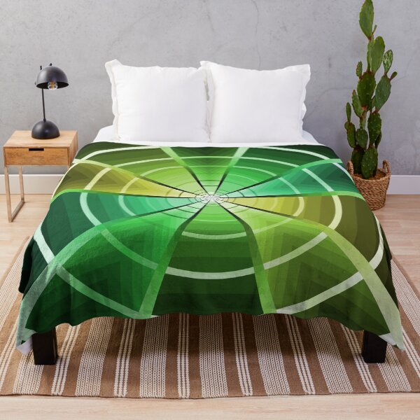 Item preview, Geometric Layout In Green and Yellow, Geometric Abstraction, Abstract Art designed and sold by DDJust4U.