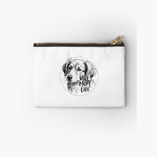 Item preview, Dog Mom Life Sticker Sumi-e Ukiyo-e Watersplash ink Art designed and sold by blacksealstudio.