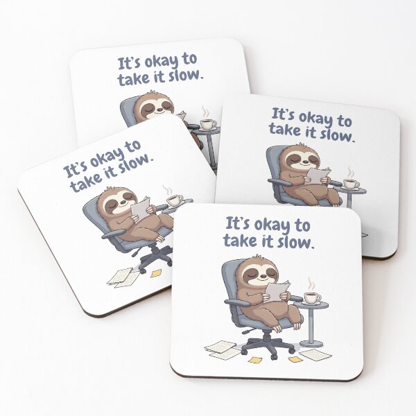 Item preview, It's okay to be slow. designed and sold by worldshopcolor.