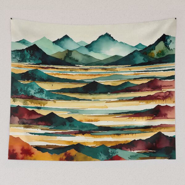 Item preview, Still Water, Burning Sky designed and sold by olusion.
