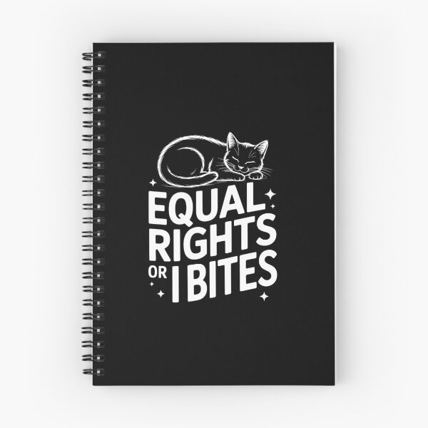 Item preview, Feminist Equal Rights Human Rights Sarcastic Cat designed and sold by morecondtiwhip.