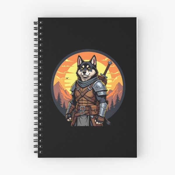 Item preview, rpg dog dog adventurer with leather armor designed and sold by Uglyandcute.