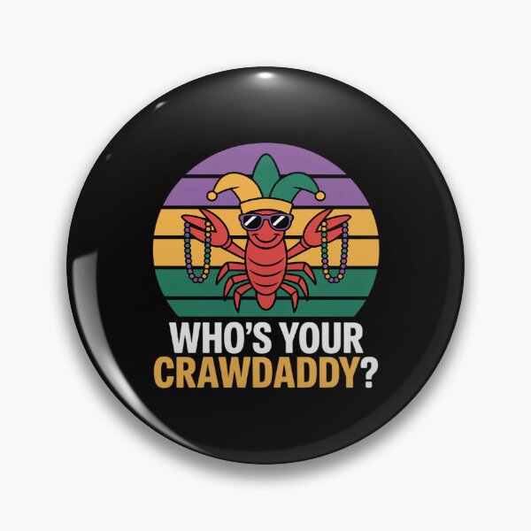 Item preview, Whos Your Crawdaddy Crawfish Mardi Gras Men Women designed and sold by MatthewJordas.