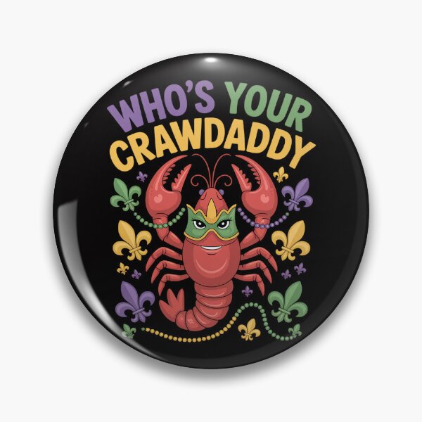 Item preview, Whos Your Crawdaddy Crawfish Jester Gift designed and sold by MatthewJordas.