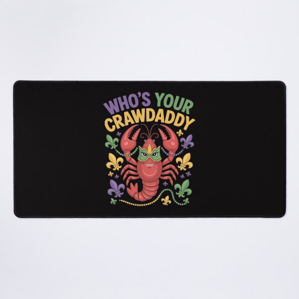 Item preview, Whos Your Crawdaddy Crawfish Jester Gift designed and sold by MatthewJordas.