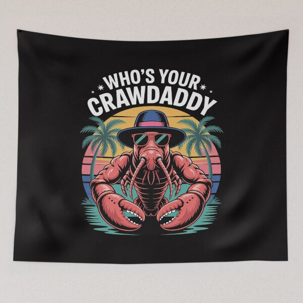 Item preview, Who's Your Crawdaddy Crawfish Boil Mardi Gras Cajun designed and sold by MatthewJordas.