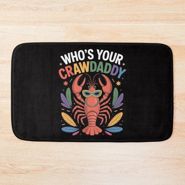 Item preview, Who's Your Crawdaddy Crawfish Beads Mardi Gras Carnival designed and sold by MatthewJordas.