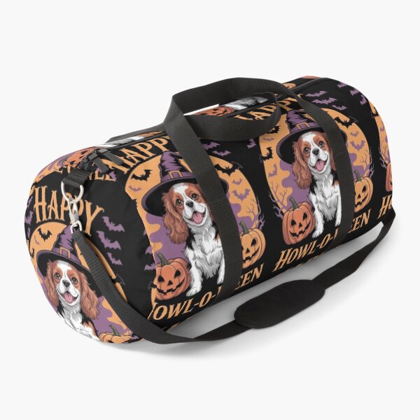 Item preview, Cavalier King Charles Spaniel Dog Whitch Hat Halloween designed and sold by tkhrbika.