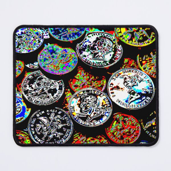 Item preview, coins electrize 3 colorful geometric abstract design designed and sold by SmashingDeals.