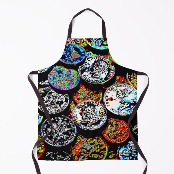 Item preview, coins electrize 3 colorful geometric abstract design designed and sold by SmashingDeals.