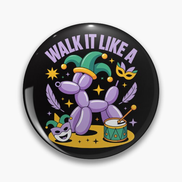 Item preview, Walk It Like A Dog Mardi Gras Carnival Party Women Men Kid designed and sold by MatthewJordas.
