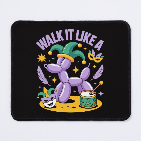 Item preview, Walk It Like A Dog Mardi Gras Carnival Party Women Men Kid designed and sold by MatthewJordas.