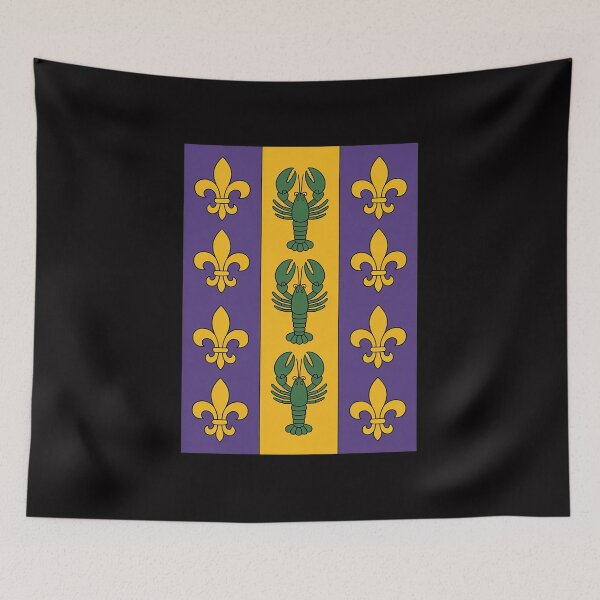 Item preview, US American Flag Mardi Gras Crawfish designed and sold by MatthewJordas.