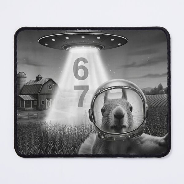 Item preview, Alien Abduction Squirrel Farm Scene designed and sold by LashondaGreen89.