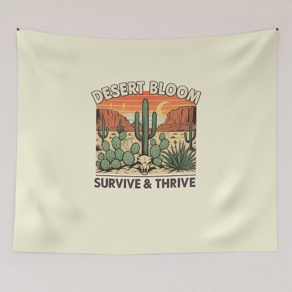 Item preview, Desert Bloom, Survive and Thrive designed and sold by LuloCreative.